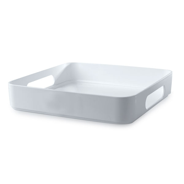 3108 – PLATEAU CARRÉ VINTAGE 232 BLANC