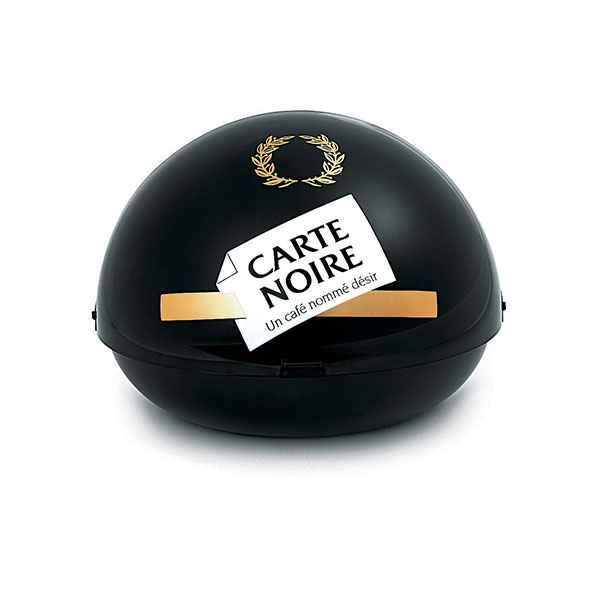 6276 – SUCRIER BOULE BOÎTE À MALICE CARTE NOIRE LOGO 