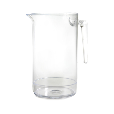 6283 – PICHET ROND ANSE OUVERTE 0,7 L TRANSPARENT